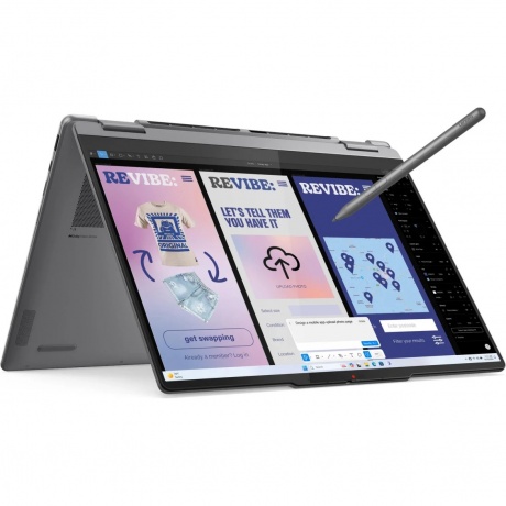 

Ноутбук Lenovo Yoga 7 2-in-1 14ILL10/14" OLED WQXGA+ 2880x1800/Intel Core Ultra 7 256V/16 Gb/512 Gb SSD/Intel Arc Graphics/Windows 11 Home/серый/1.38 кг