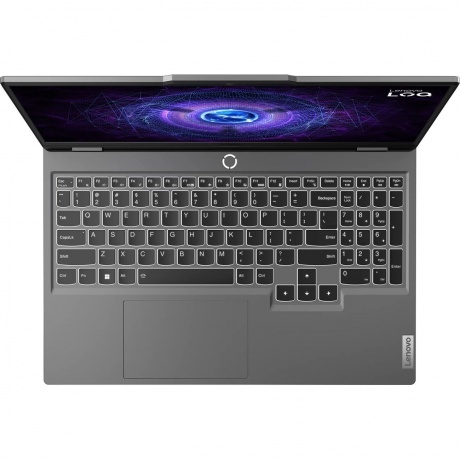 Ноутбук Lenovo LOQ 15IRX9 Core i7 13645HX 16Gb SSD512Gb NVIDIA GeForce RTX4050 6Gb 15.6" IPS FHD (1920x1080) без ОС grey WiFi BT Cam (83DV01HPSA) - фото 4