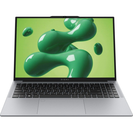 Ноутбук Digma Chronos Core 5 210H 16Gb SSD512Gb Intel Graphics 16" IPS WUXGA (1920x1200) Windows 11 Pro silver WiFi BT Cam 6500mAh (DN16P5-ADXW02) — фото 1