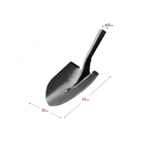 Лопата универсальная Зубр Мастер 39413 - фото 3