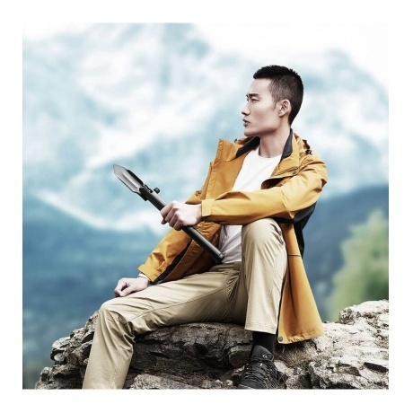 Лопата складная Nextool Thunder, черная (NE20057) - фото 19