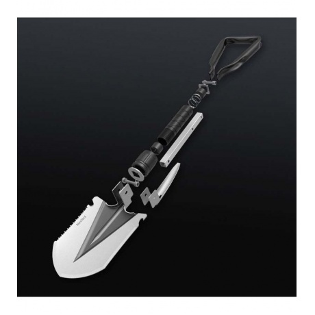 Лопата мини складная Nextool, черная (NE20033) - фото 2