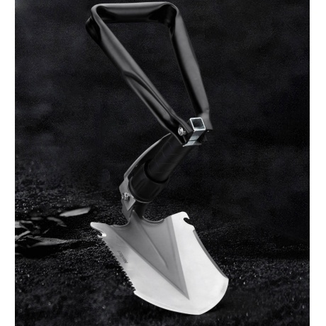 Лопата мини складная Nextool, черная (NE20033) - фото 4