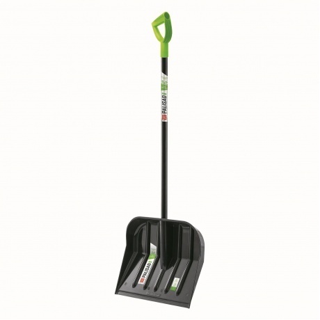Лопата для уборки снега поликарбонат 460х400х1370 мм стальной черенок BASE Palisad 1230₽