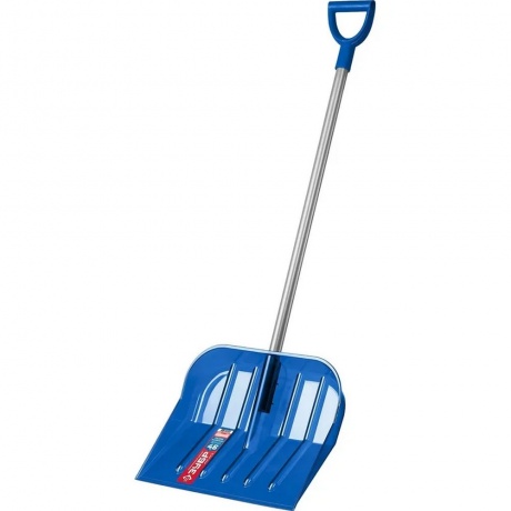 Лопата снеговая ЗУБР АНГАРА алюминиевый черенок ковш из поликарбоната 520мм 39980 Профессионал 1774₽