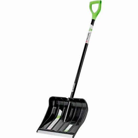 Лопата для уборки снега, полипропилен, 455х345х1330 мм, алюминие...