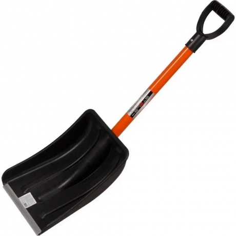 

Лопата для уборки снега полипропиленовая, 275х365х790 мм, стальной черенок, Россия// Stels