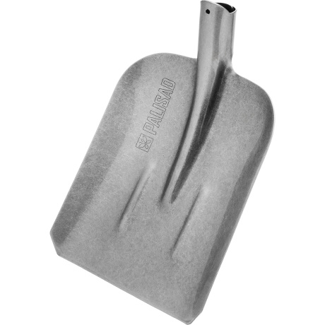 Лопата совковая PALISAD 61326, 235х285, ребра жесткости, рессорная сталь, 0,9 кг, без черенка, LUXE