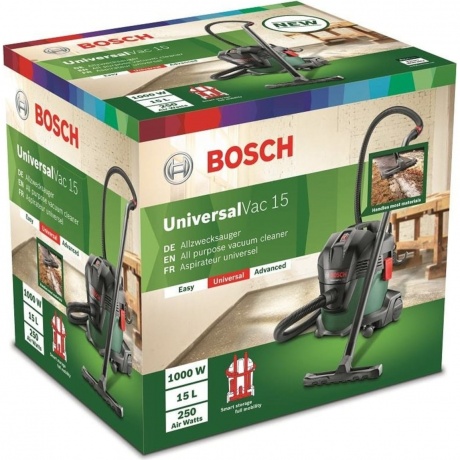 Пылесос универсальный Bosch UniversalVac 15 0.603.3D1.100 - фото 3