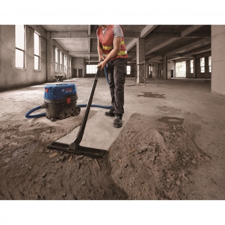 Пылесос строительный Bosch GAS 12-25 PL (060197C100) синий - фото 12