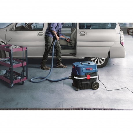Пылесос строительный Bosch GAS 12-25 PL (060197C100) синий - фото 13