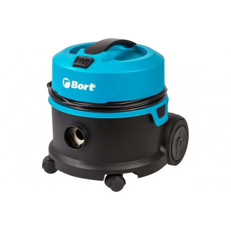Пылесос строительный Bort BSS-1010HD синий - фото 2