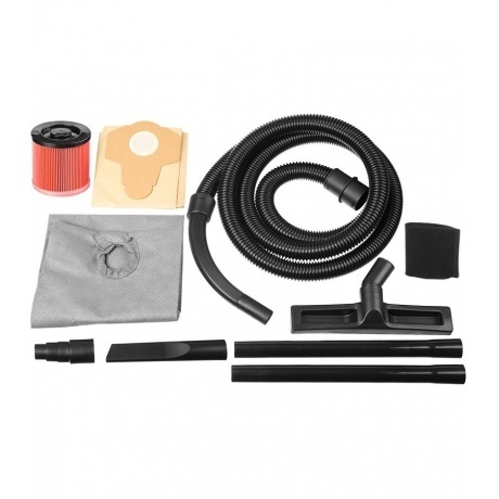 Пылесос строительный Зубр ПУ-60-1400 М4 серый - фото 3