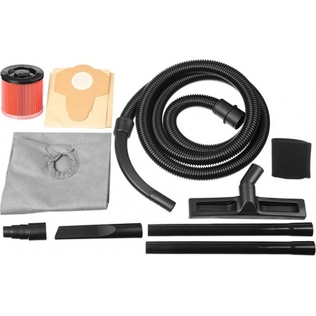 Пылесос строительный Зубр ПУ-60-1400 М4 серый - фото 4