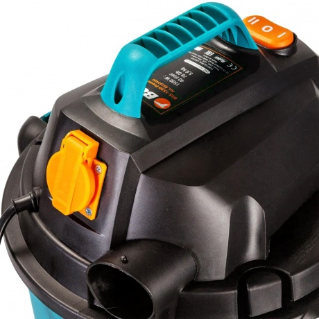 Пылесос строительный Bort BSS-1530-Premium 93723460 - фото 6