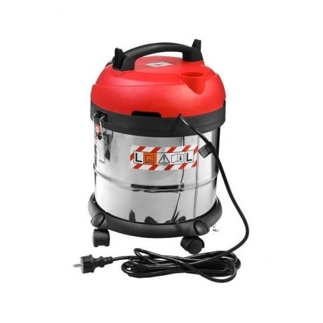 Пылесос строительный Зубр ПУ-20-1400 М3 серый - фото 2