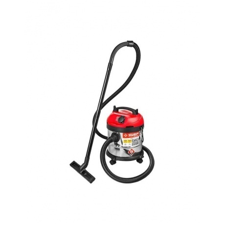 Пылесос строительный Зубр ПУ-20-1400 М3 серый - фото 5