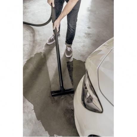 Пылесос строительный Karcher WD 3 S V-17/4/20 1000Вт (уборка: сухая/сбор воды) желтый - фото 3