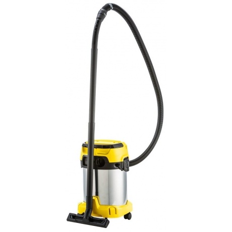 Пылесос строительный Karcher WD 3 P S V-17/4/20 1000Вт (уборка: сухая/сбор воды) желтый - фото 6