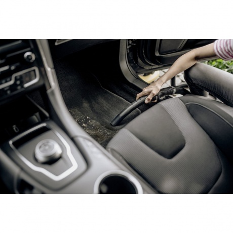 Пылесос строительный Karcher WD 5 V-25/5/22 1100Вт (уборка: сухая/сбор воды) желтый - фото 5