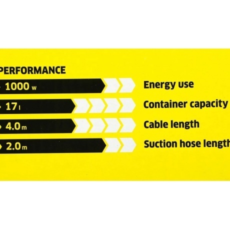 Строительный пылесос Karcher WD 3 P V-17/4/20 1000Вт (1.628-170.0) - фото 17