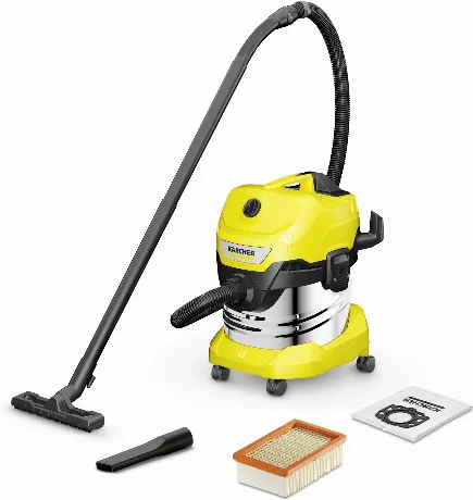 Строительный пылесос Karcher WD 4 S V-20/5/22 1000Вт (уборка: су...