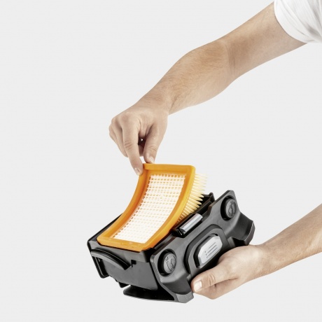 Строительный пылесос Karcher WD 5 P S V-25/5/22 1100Вт (уборка: сухая/сбор воды) желтый - фото 4