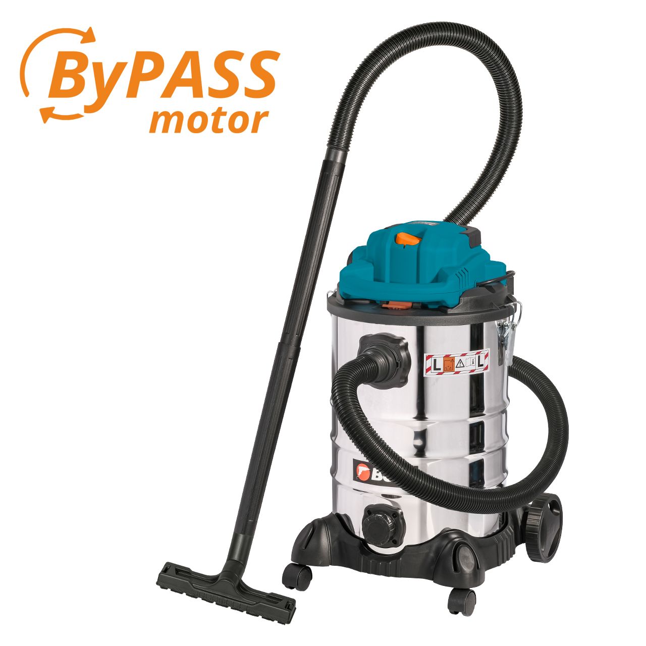 Пылесос для сухой и влажной уборки Bort BSS-1230-DUO электрический садовый пылесос bort bss 550 r 550 вт