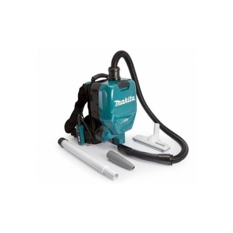 Пылесос строительный Makita DVC265ZXU (уборка: сухая) зеленый - фото 9