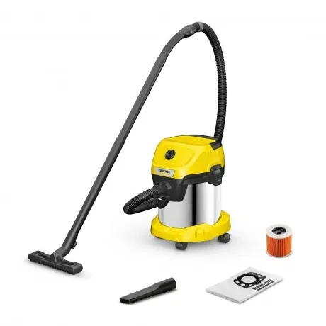 Строительный пылесос Karcher WD 3 S V-15/4/20 1000Вт (уборка: су...