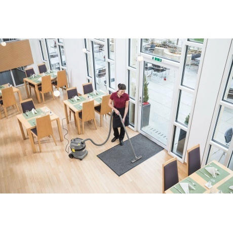 Строительный пылесос Karcher NT 22/1 Ap Te 1300Вт (уборка: сухая/влажная) серый - фото 5