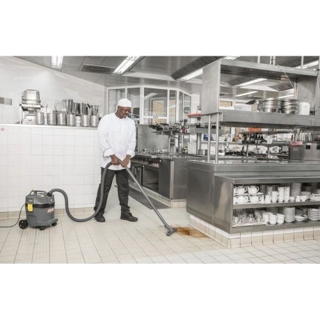 Строительный пылесос Karcher NT 22/1 Ap Te 1300Вт (уборка: сухая/влажная) серый - фото 8
