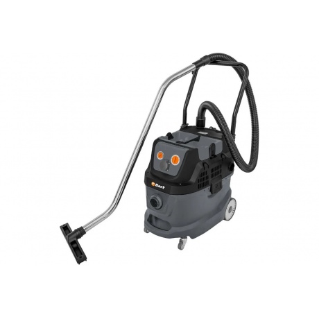 Пылесос строительный Bort BAX-600E 1600Вт уборка сухаявлажная серый 46045₽