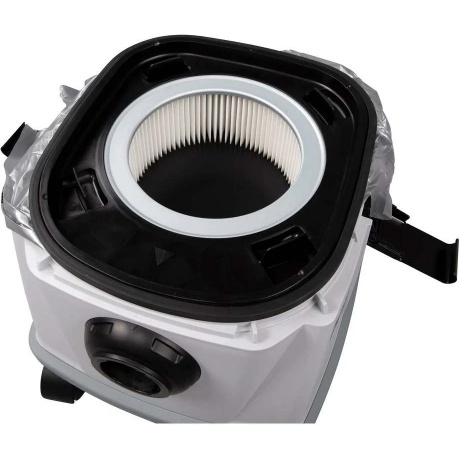 Пылесос строительный Makita DVC157LZX3 (уборка: сухая) белый - фото 12