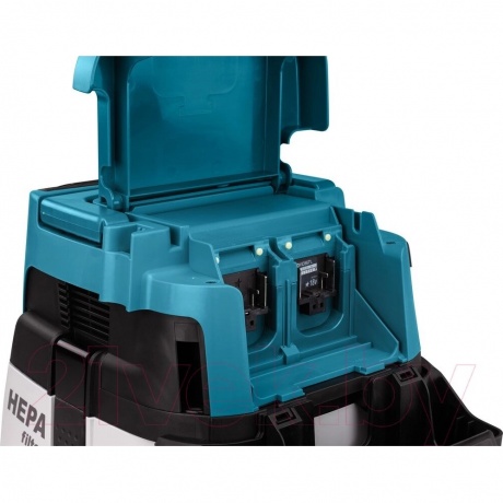 Пылесос строительный Makita DVC157LZX3 (уборка: сухая) белый - фото 21