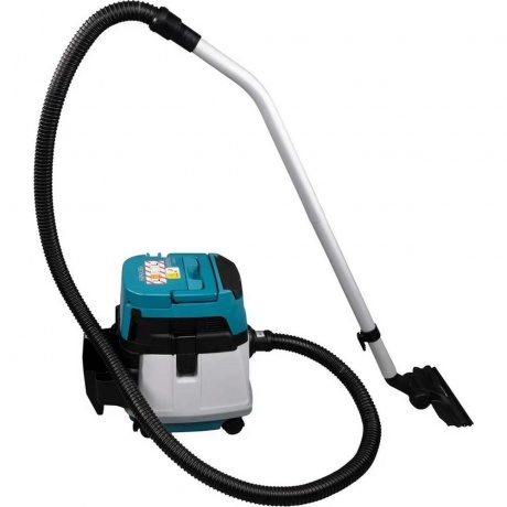Пылесос строительный Makita DVC157LZX3 (уборка: сухая) белый - фото 6