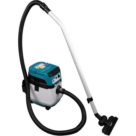 Пылесос строительный Makita DVC157LZX3 (уборка: сухая) белый - фото 7