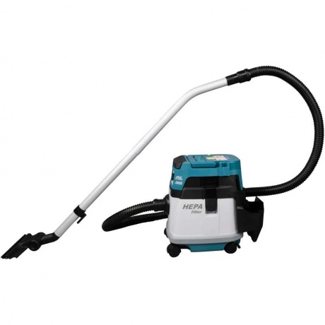 Пылесос строительный Makita DVC157LZX3 (уборка: сухая) белый - фото 9