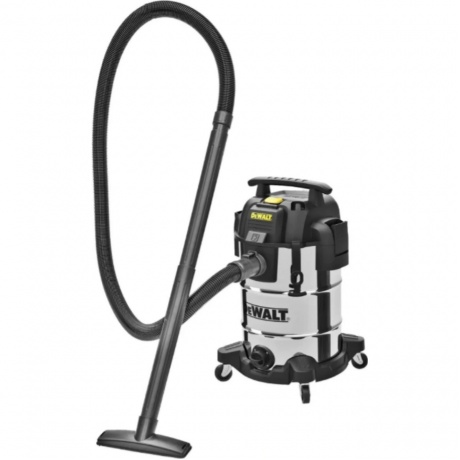 Строительный пылесос DeWalt DXV30SAPTA 750Вт уборка сухаявлажнаявыдувсбор воды серебристый 13144₽