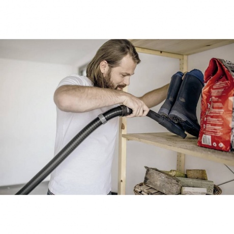 Строительный пылесос Karcher WD 3 V-17/4/20 1000Вт (уборка: сухая/влажная) желтый - фото 6