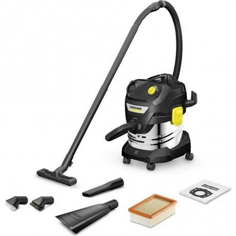 Строительный пылесос Karcher WD 4 S 1100Вт (уборка: сухая/влажна...