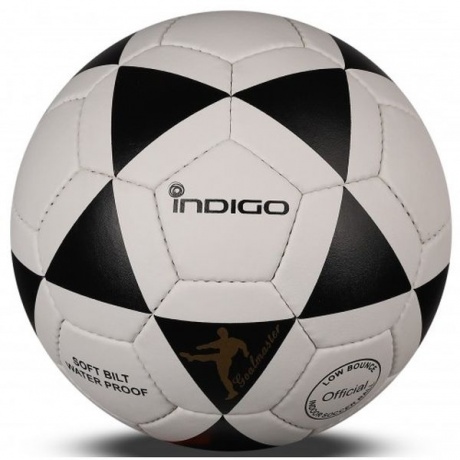 Мяч футбольный Футзал №4 INDIGO MAMBO CLASSIC тренировочный, 1164 SALA, Черно-белый, - фото 1