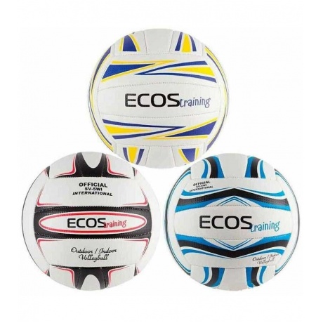 Мяч волейбольный микс цветов в транспортной упаковке - по 8 штук каждого цвета всего - 3 цвета 810₽