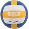 Мяч волейбольный ECOS MOTION VB103 (№5, 3-цвет., машин.сшивка, П...