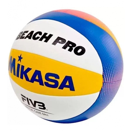 Мяч для пляжного волейбола Mikasa BV550C отличное состояние; - фото 1
