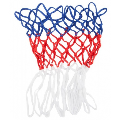 Сетка баскетбольная, 60 см., бел/красн/син., T4011N3 - фото 1
