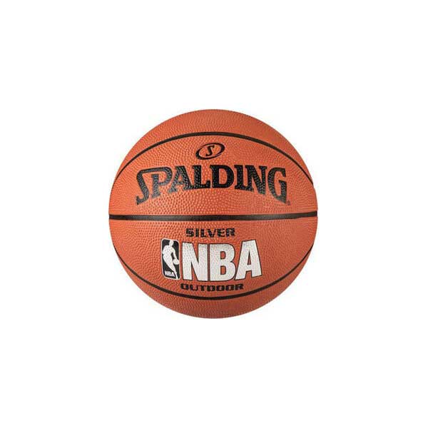 Мяч баскетбольный Spalding 65-821Z б/б  NBA Silver размер 3, улица/зал резина