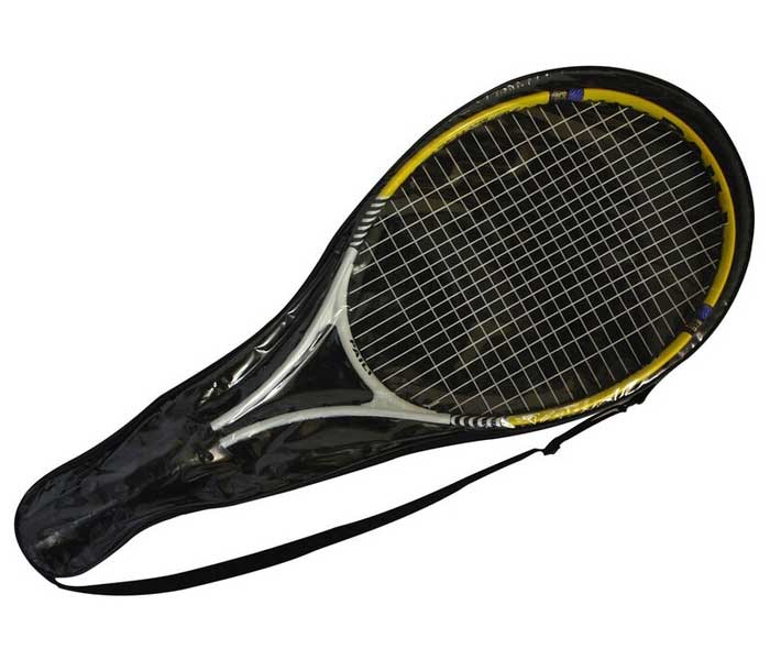 Ракетка для игры в теннис  TR-02  (1 шт в чехле), Алюминий, 67,5*26,5 см