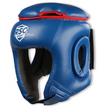 Шлем боксерский RSC  PU, BF BX 208, Синий, L - фото 1