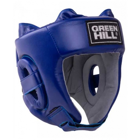Шлем боксёрский Green Hill TRAINING PU, HGT-9411, Синий, L - фото 1